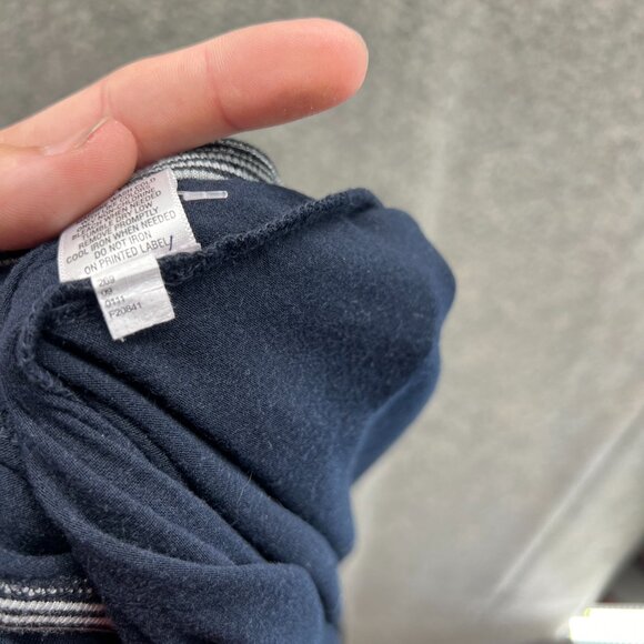 Converse Dress Women Medium Ladies Blue Sleeveless Casual Polyester A Line Vtg - Picture 10 of 11